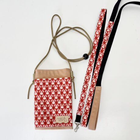 お揃いうさんぽ（ショルダーとハーネスベルトのセット）